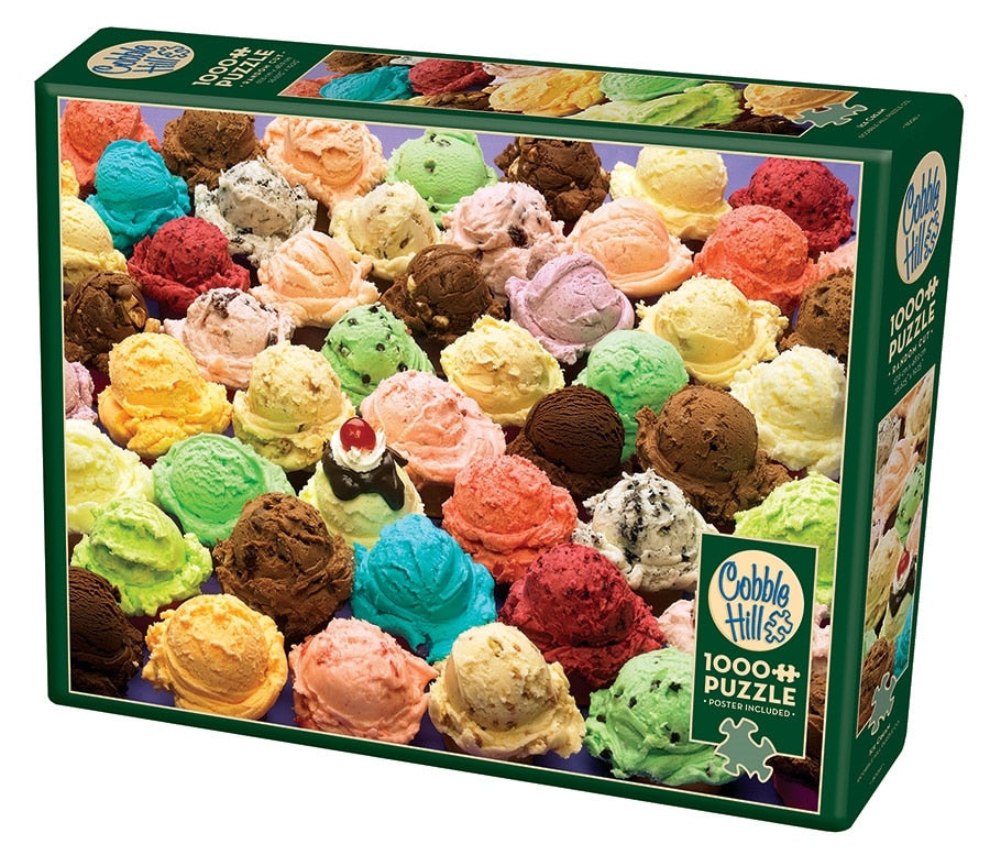 1000pc Ice Cream Puzzle Cobble Hill image 0